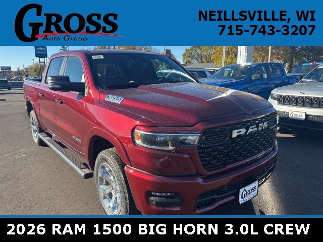 2026 RAM Ram 1500 RAM 1500 BIG HORN CREW CAB 4X4 5'7' BOX
