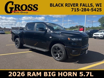 2026 RAM Ram 1500 RAM 1500 BIG HORN CREW CAB 4X4 5'7' BOX