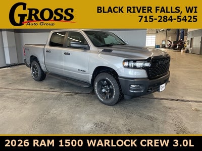 2026 RAM Ram 1500 RAM 1500 WARLOCK CREW CAB 4X4 5'7' BOX