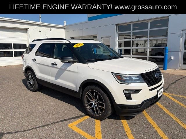 Used 2018 Ford Explorer Sport with VIN 1FM5K8GT6JGB98098 for sale in Neillsville, WI