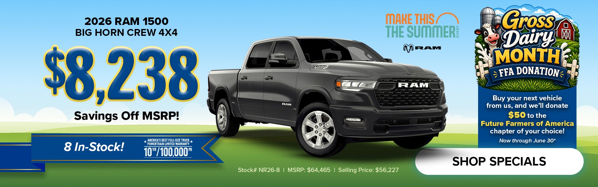 2026 RAM 1500 Big Horn 4X4