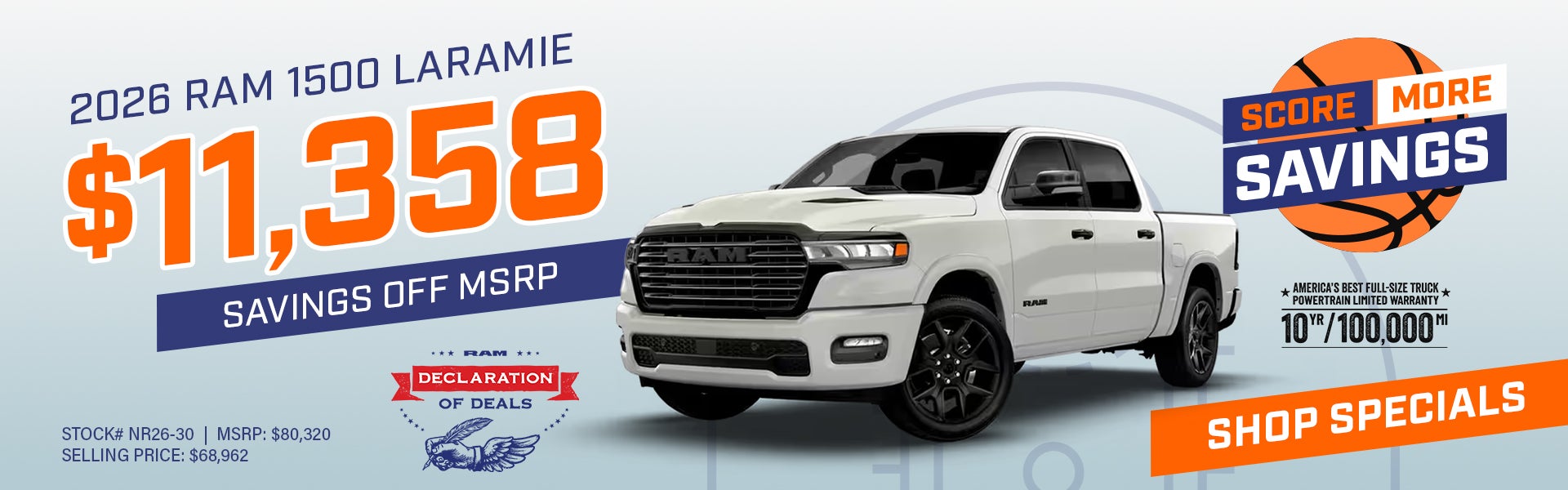 2026 RAM 1500 Laramie