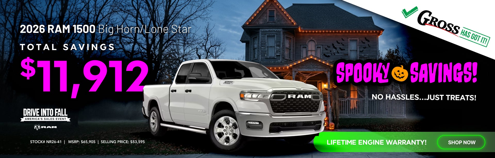 2026 RAM 1500 BIG HORN/LONE STAR